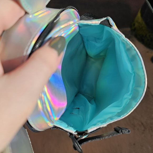 Holographic Mickey Disney Purse Corkcicle Crossbody Sling Bag - Picture 7 of 8